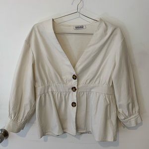 &Another White Blouse